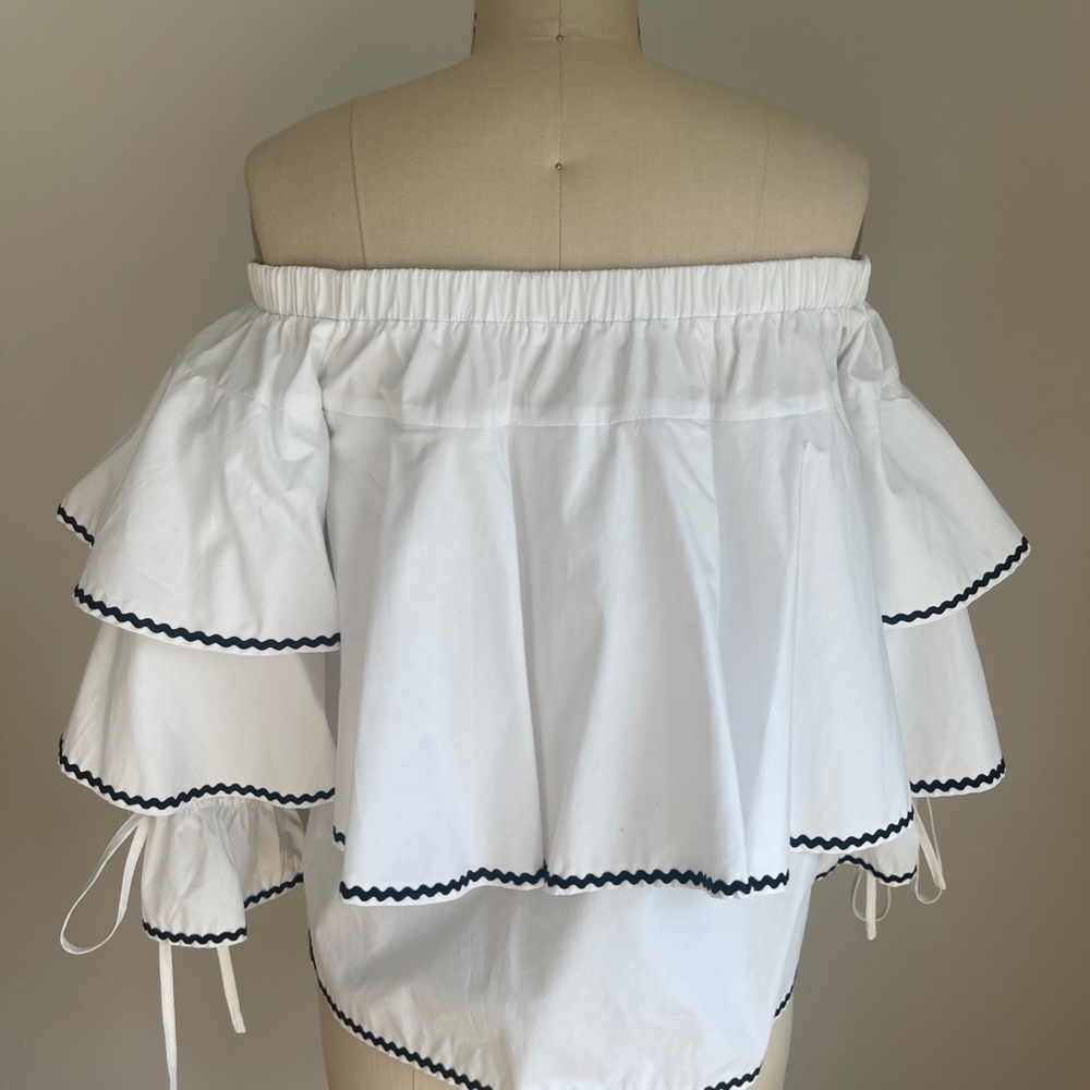 Off the Shoulder Ruffle Top - Picture 4 of 4